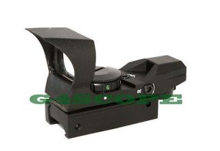 New Tactical 4 Reticle Green/Red Dot Holo Sight 20mm Rail w tracking