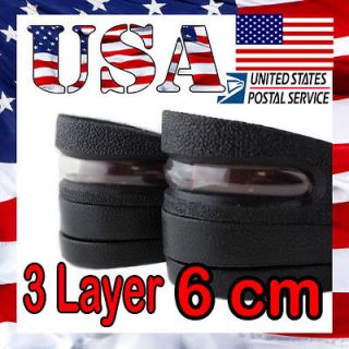 Layer Man 6 cm (2.5 inch) Up Air Cushion Increase Height Insole