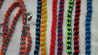 paracord dog leashes