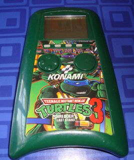 Turtles 3 Electronic Handheld Travel Game Shredders Last Stand Awesome