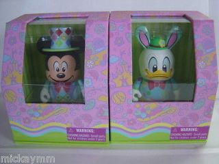 Tokyo Disneyland 2012 Easter Mickey & Donald 3 Vinylmation Japan