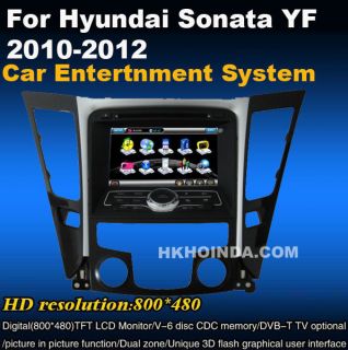 sonata YF i45 2010 2012 GPS Navi Custom Car Radio RDS V CDC DVD Player