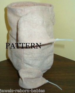 PATTERN for 20 22 Soft Body Reborn Newborn 3/4 and Full limbs