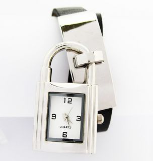 Ladies KELLY Silver Color Lock Fashion Design NEW Wrist Watch Time
