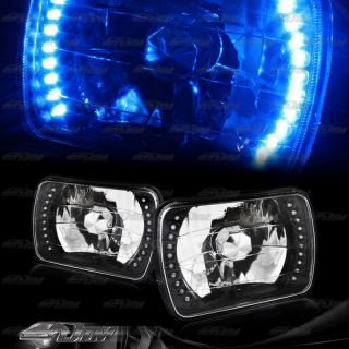 Diamond Cut Black Housing Headlights (Driver + Passenger) (Fits EXP