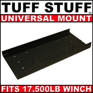 LARGE UNIVERSAL RECOVERY WINCH MOUNTING PLATE / TRAILER MOUNT