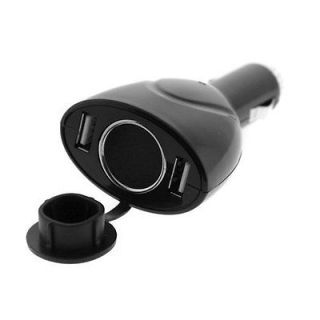 Newly listed Dual USB Port Car Auto Charger+12V Socket for All Mobile