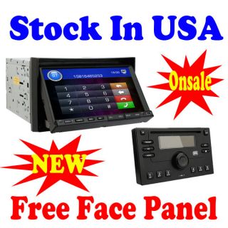 din car cd dvd player stereo touch screen TV USA SK