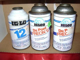 14 OUNCE CANS OF R12 Refrigerant Freon Dichlorodiflou​romethane