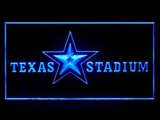 Dallas Cowboys Texas Stadium Bar Led Light Sign B
