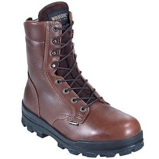 Wolverine W03196 Waterproof Work Insulated 8  Brown Sizes 7 To 13