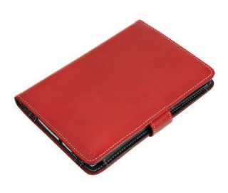 Sony PRS T1 / PRS T2 eBook Reader Book Style Leather Cover Case   Red