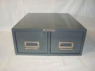 Drawer Steelmaster Card File Cabinet Good Condition ~L@@K~
