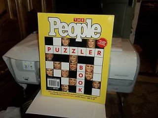 THE PEOPLE PUZZLER BOOK KNEET 90 PEOPLE+ 10 CLASSIC GREAT PICTURES