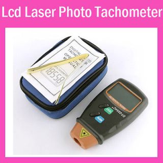 LASER Photo Non Contact Tachometer Meter Tester Measurer 99,999 RPM
