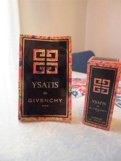 Vintage YSATIS de Givenchy Perfume Mini Full Bottle Boxed 2 ml & .06