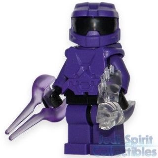 Lego HALO Custom *MASTER CHIEF* Dark Purple Color Minifig   FREE USA