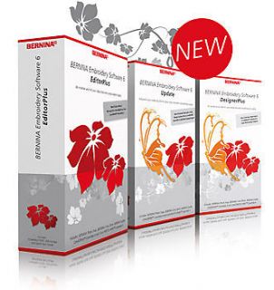 Bernina Editor Plus Version 6 Software, Worldwide Delivery