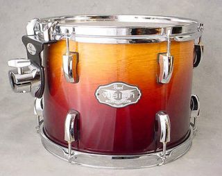 PEARL VISION BIRCH AMBER FADE 12 HANGING SUSPENDED RACK TOM DRUM