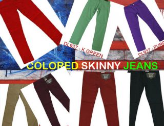 Mens colored bright skinny jeans. premium quality, premium fit. free