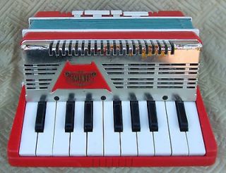 Vintage Emenee Toy Accordion Piano Toy Music
