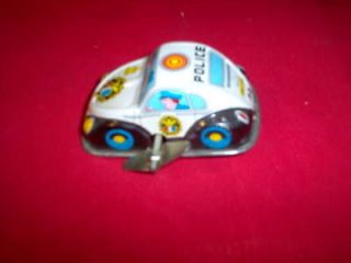Newly listed VINTAGE, ALL TIN VW POLICE CAR WIND UP