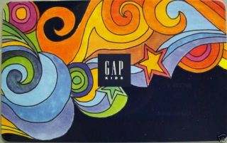 GAP Gift Card Gap Kids COLLECTIBLE NO VALUE