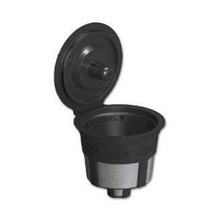 Solofill Black Reusable Refillable K Cup Pod Coffee Filter for Kuerig