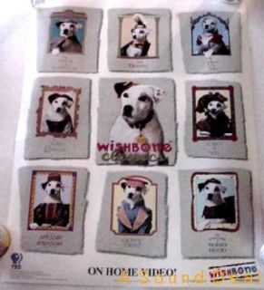 WISHBONE POSTER Jack Russell Terrier RARE Promo only 95 PBS Kids GO