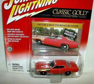 JL 1/64 classic gold 1972 PLYMOUTH ROAD RUNNER PROJECT