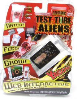 Electronic Test Tube Aliens   Yagoni   Web Interactive Pet Toy Gadget