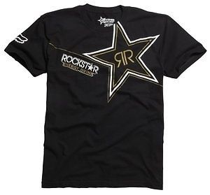 Fox Racing Rockstar Golden SS Tee Shirt Black 49101