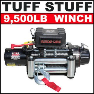 NEW TUFF STUFF 9500 Lbs 12v ELECTRIC TRUCK JEEP TRAILER RECOVERY 9,000