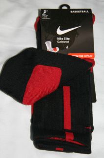 red black elite socks in Clothing, 