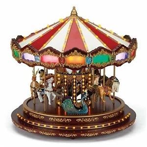 2012 ★ Mr Christmas 16 Royal Marquee Grand Carousel 100 Light 40