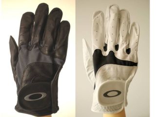 NEW Mens Oakley Golf Glove RIGHT Hand White or Black Cabretta Leather