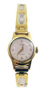 Vintage Swiss Made Gold Plated Gents Rodania Wristwatch.17 jewels.