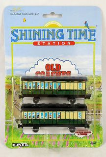 ERTL Thomas Tank Engine Shining Time Station Old Coaches Die Cast 1995