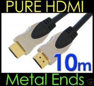 10M HDMI to HDMI Cable for PS3 LCD Plasma TV GOLD Lead