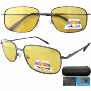 12076 Spring Hinge Yellow lens Night Vision Driving Glasses Sunglasses