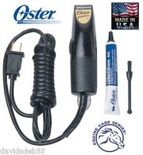 OSTER Whisper Quiet EQUINE FINISHER TRIMMER SET w/Blade Clipper Horse
