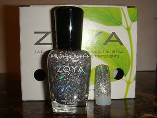 Zoya Electra (ZP642) Holographic Glitter 2012 Ornate Holiday Nail