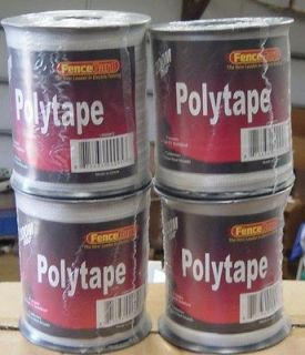 Newly listed 4 rolls 1/2 Horse polytape 656 electric fence White