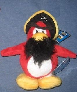 Penguin Plush Captain Rockhopper Series 3 with Gold Coin & Code NWT