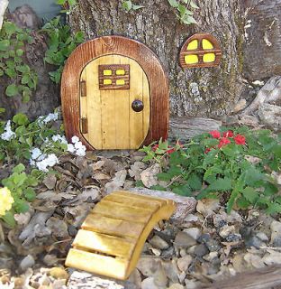 Miniature Garden Fairy, Gnome, Hobbit, Elf, Troll Door, Dark Forest