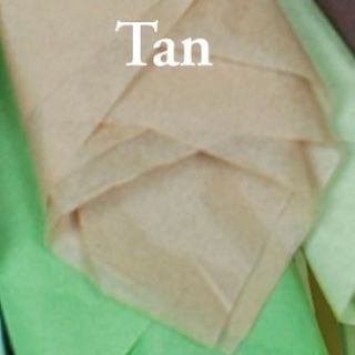 TAN TISSUE Paper brown Large 20 x 30 Top Quality Satin Wrap Brand