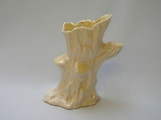belleek tree trunk vase