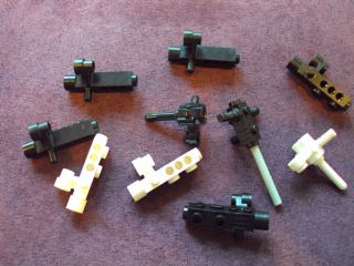 Lego Minifig   Mixed Lot Of Diver/Space Tools / Weapons #qwasx