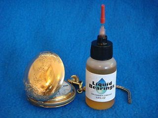 SUPERIOR Synthetic Oil for lubricating vintage Pocket Watches, Liquid