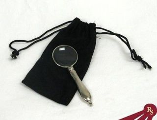 SMALL 4 MAGNIFIERS   Travel Pouch   MAGNIFYING GLASS